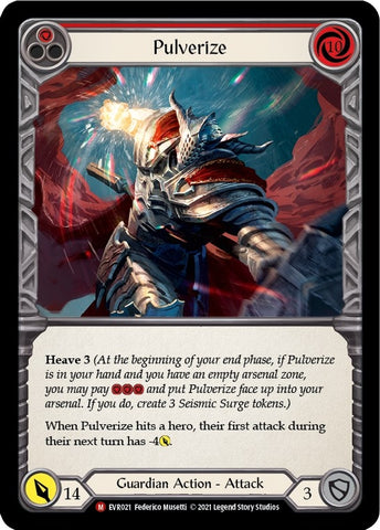 Image for Pulverize (EVR021) (Everfest) - Flesh and Blood TCG
