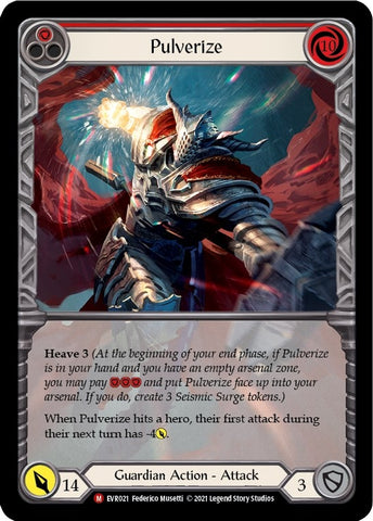 Image for Pulverize (Extended Art) (EVR021) (Everfest) - Flesh and Blood TCG