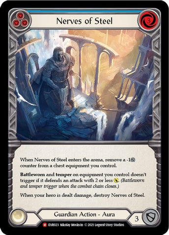 Image for Nerves of Steel (EVR023) (Everfest) - Flesh and Blood TCG
