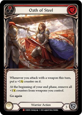 Image for Oath of Steel (EVR056) (Everfest) - Flesh and Blood TCG