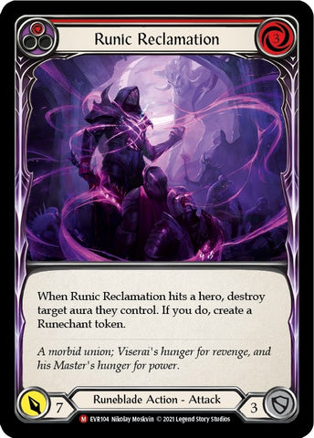 Image for Runic Reclamation (EVR104) (Everfest) - Flesh and Blood TCG