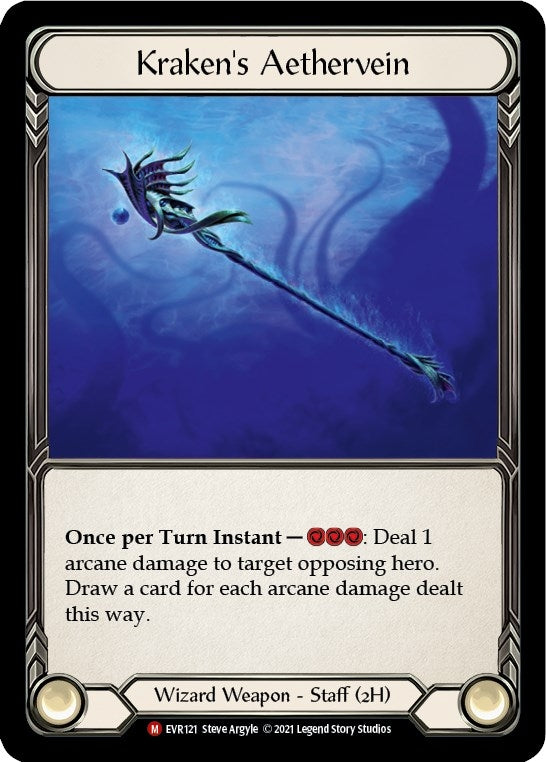 Image for Kraken's Aethervein (EVR121) (Everfest) - Flesh and Blood TCG