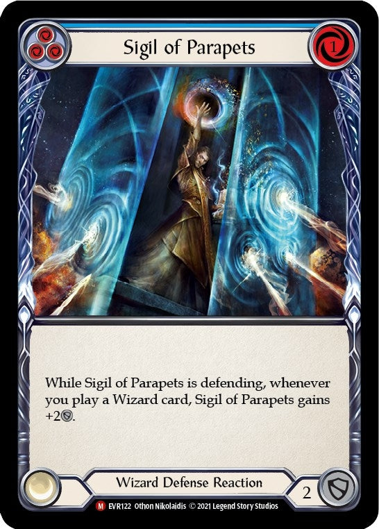 Image for Sigil of Parapets (EVR122) (Everfest) - Flesh and Blood TCG