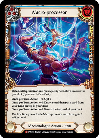 Image for Micro-processor (EVR070) (Everfest) - Flesh and Blood TCG