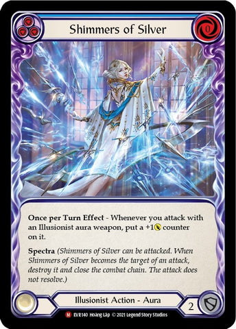 Image for Shimmers of Silver (EVR140) (Everfest) - Flesh and Blood TCG