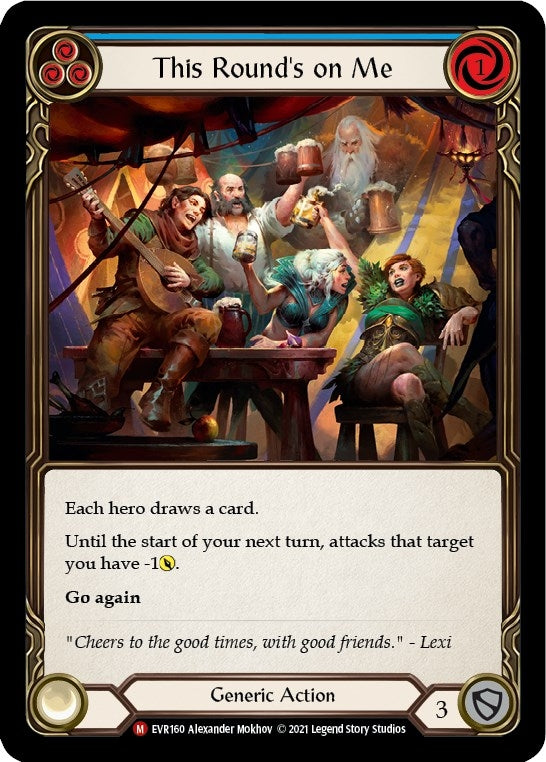 Image for This Round's on Me (EVR160) (Everfest) - Flesh and Blood TCG