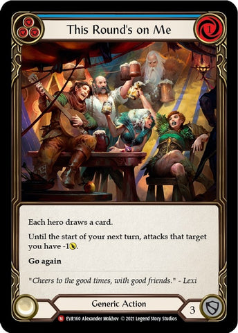 Image for This Round's on Me (EVR160) (Everfest) - Flesh and Blood TCG