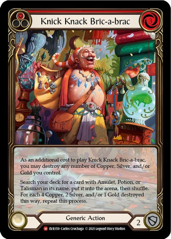 Image for Knick Knack Bric-a-brac (Extended Art) (EVR159) (Everfest) - Flesh and Blood TCG