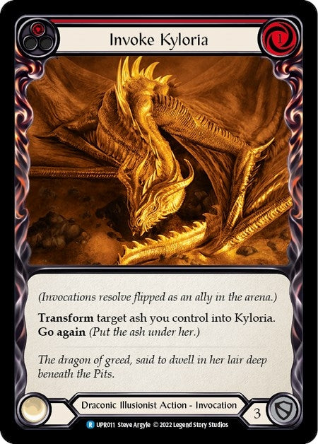 Image for Invoke Kyloria // Kyloria (UPR011) (Uprising) - Flesh and Blood TCG