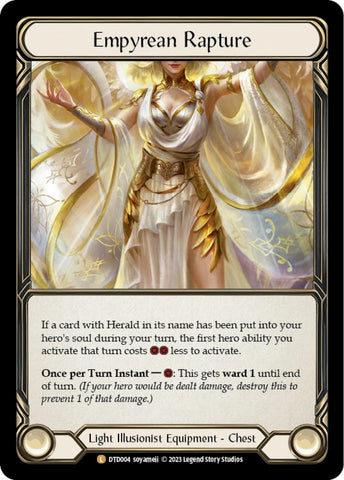 Image for Empyrean Rapture (DTD004) - Flesh and Blood TCG