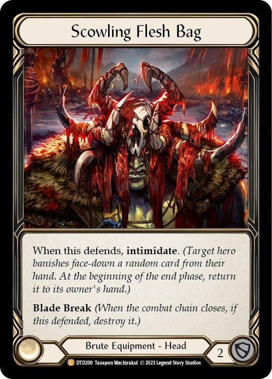 Image for Scowling Flesh Bag (DTD200) - Flesh and Blood TCG