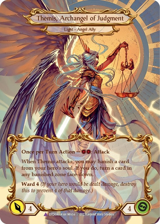Image for Figment of Judgment // Themis, Archangel of Judgment (Marvel) (DTD006) - Flesh and Blood TCG