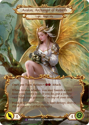 Image for Figment of Rebirth // Avalon, Archangel of Rebirth (Marvel) (DTD009) - Flesh and Blood TCG