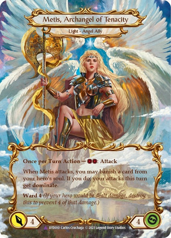 Image for Figment of Tenacity // Metis, Archangel of Tenacity (Marvel) (DTD010) - Flesh and Blood TCG
