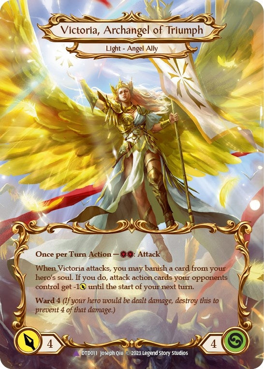Image for Figment of Triumph // Victoria, Archangel of Triumph (Marvel) (DTD011) - Flesh and Blood TCG