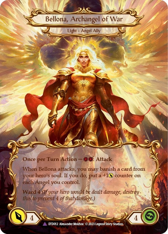 Image for Figment of War // Bellona, Archangel of War (Marvel) (DTD012) - Flesh and Blood TCG