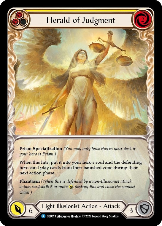 Image for Herald of Judgment (DTD013) - Flesh and Blood TCG