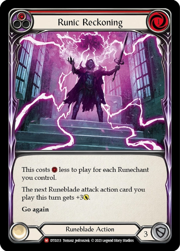 Image for Runic Reckoning (DTD213) - Flesh and Blood TCG