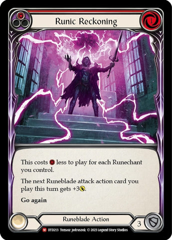 Image for Runic Reckoning (DTD213) - Flesh and Blood TCG