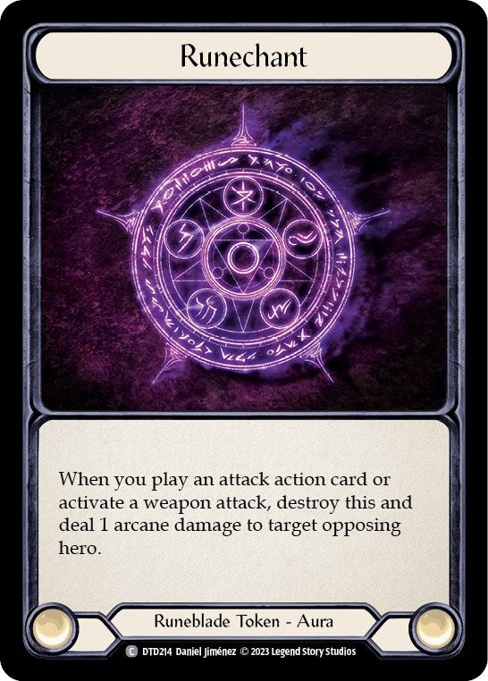 Image for Runechant (DTD214) - Flesh and Blood TCG