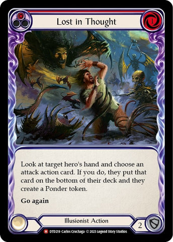 Image for Lost in Thought (DTD219) - Flesh and Blood TCG