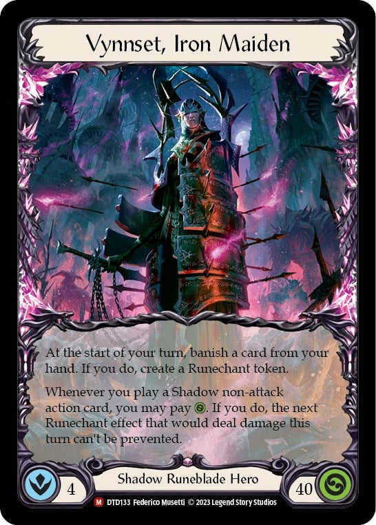 Image for Vynnset, Iron Maiden (DTD133) - Flesh and Blood TCG