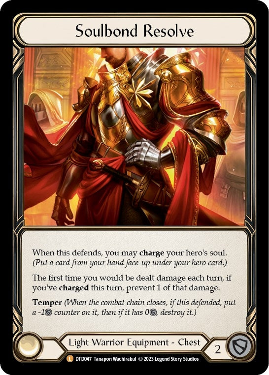 Image for Soulbond Resolve (DTD047) - Flesh and Blood TCG