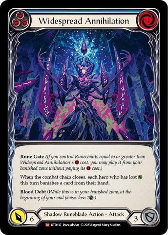 Image for Widespread Annihilation (DTD137) - Flesh and Blood TCG