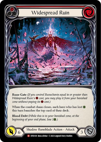 Image for Widespread Ruin (DTD139) - Flesh and Blood TCG