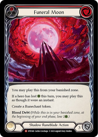 Image for Funeral Moon (DTD140) - Flesh and Blood TCG