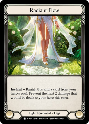 Image for Radiant Flow (DTD078) - Flesh and Blood TCG