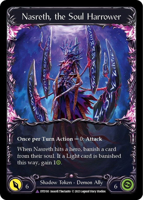 Image for Nasreth, the Soul Harrower (Marvel) (DTD193-CF) - Flesh and Blood TCG