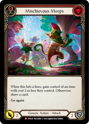 Image for Mischievous Meeps (DTD227) - Flesh and Blood TCG