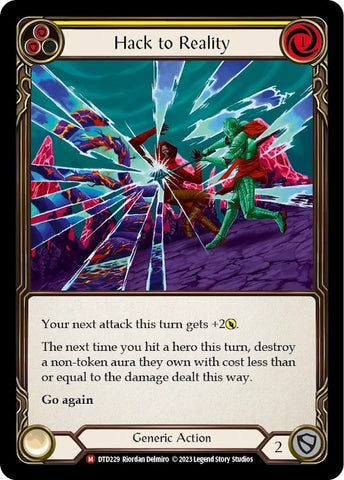 Image for Hack to Reality (DTD229) - Flesh and Blood TCG