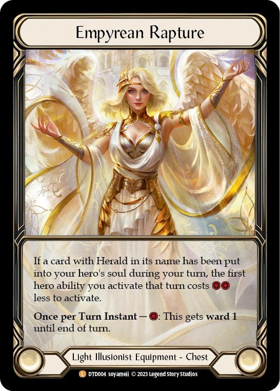 Image for Empyrean Rapture (Extended Art) (DTD004) - Flesh and Blood TCG