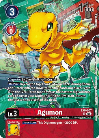 Image for Agumon (Digital Monster Day Commemoration Event Participant) (EX9-007 R) (Digimon Promotion Cards) - Digimon Card Game