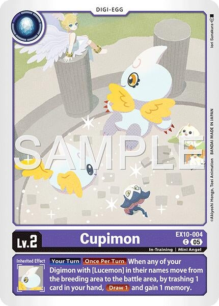 Image for Cupimon (EX10-004 C) (Sinister Order) - Digimon Card Game