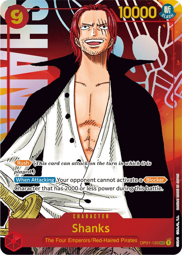 Shanks (Parallel) (OP01-120) [Romance Dawn]