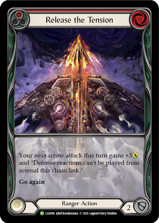 Release the Tension (Red) [LGS096] (Promo) Rainbow Foil