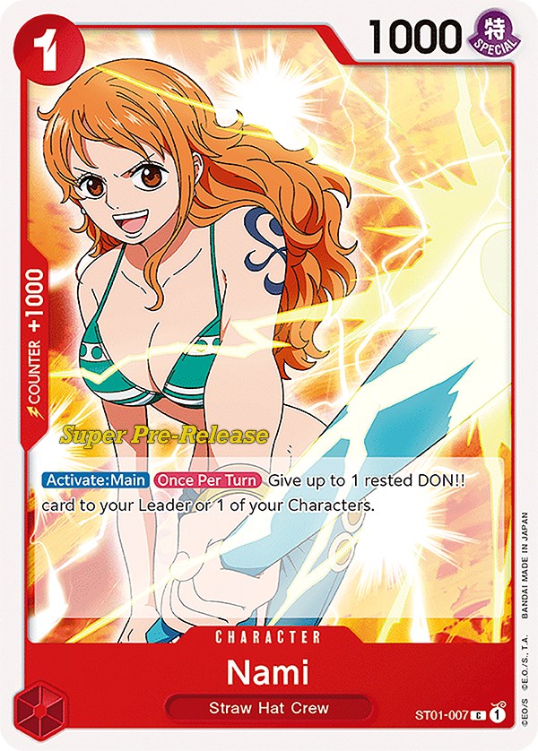 Nami (ST01-007) [Super Pre-Release Starter Deck: Straw Hat Crew]