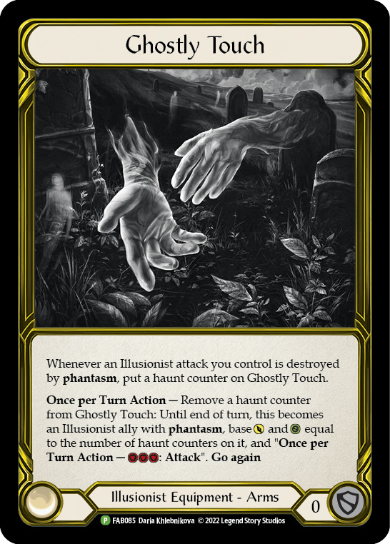 Ghostly Touch (Golden) [FAB085] (Promo) Cold Foil