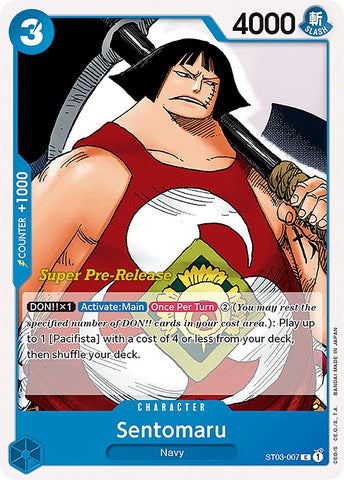 Sentomaru (ST03-007) [Super Pre-Release Starter Deck: The Seven Warlords of the Sea]