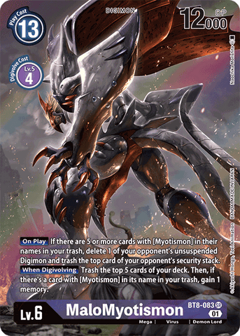 MaloMyotismon [BT8-083] (Alternate Art) [New Awakening]