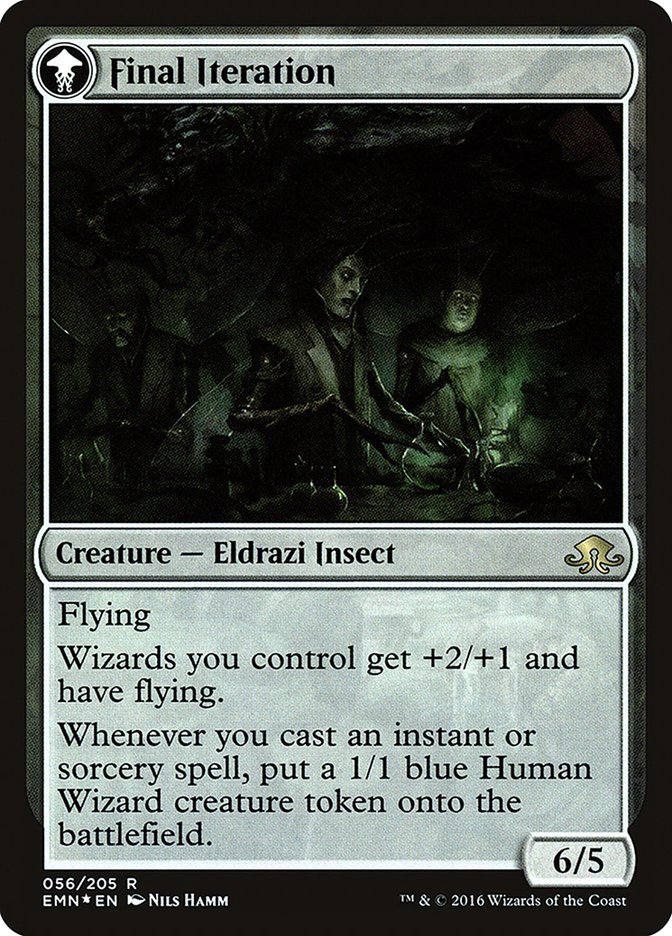 Docent of Perfection // Final Iteration  (Prerelease) [Eldritch Moon Prerelease Promos]