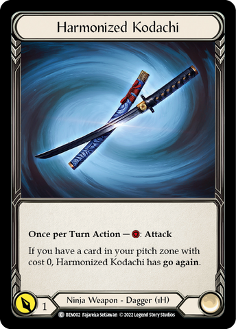 Harmonized Kodachi [BEN002] [Outsiders Benji Blitz Deck]