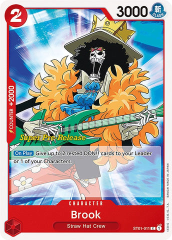 Brook (ST01-011) [Super Pre-Release Starter Deck: Straw Hat Crew]
