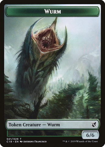 Beast (013) // Wurm Double-sided Token [Commander 2019]