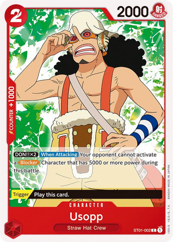 Usopp (ST01-002) [Starter Deck: Straw Hat Crew]