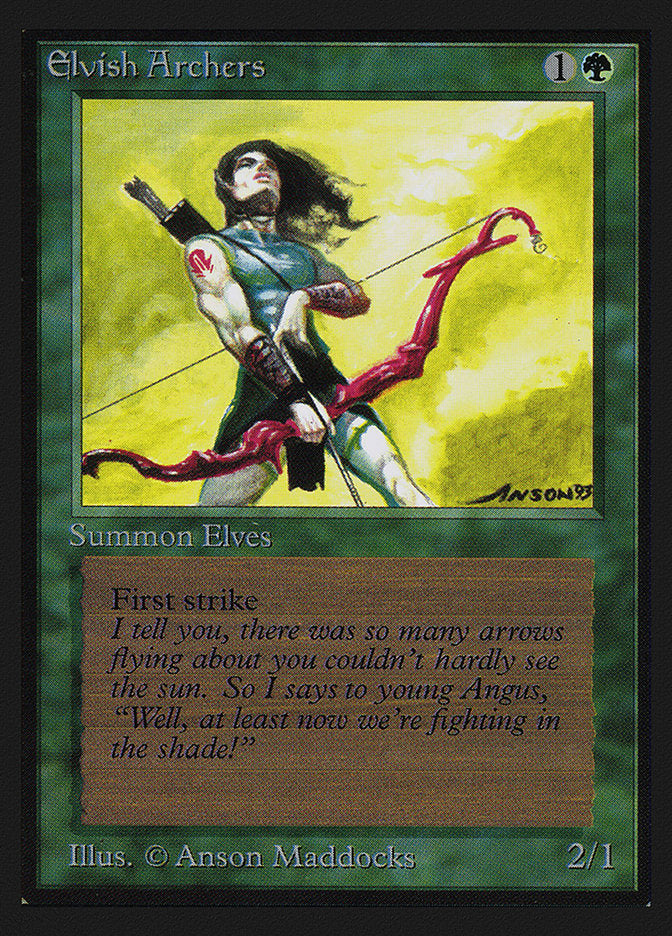 Elvish Archers (IE) [Intl. CollectorsÃ¢â‚¬â„¢ Edition]