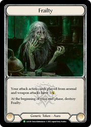 Bloodrot Pox // Frailty [LGS125 // LGS126] (Promo) Cold Foil